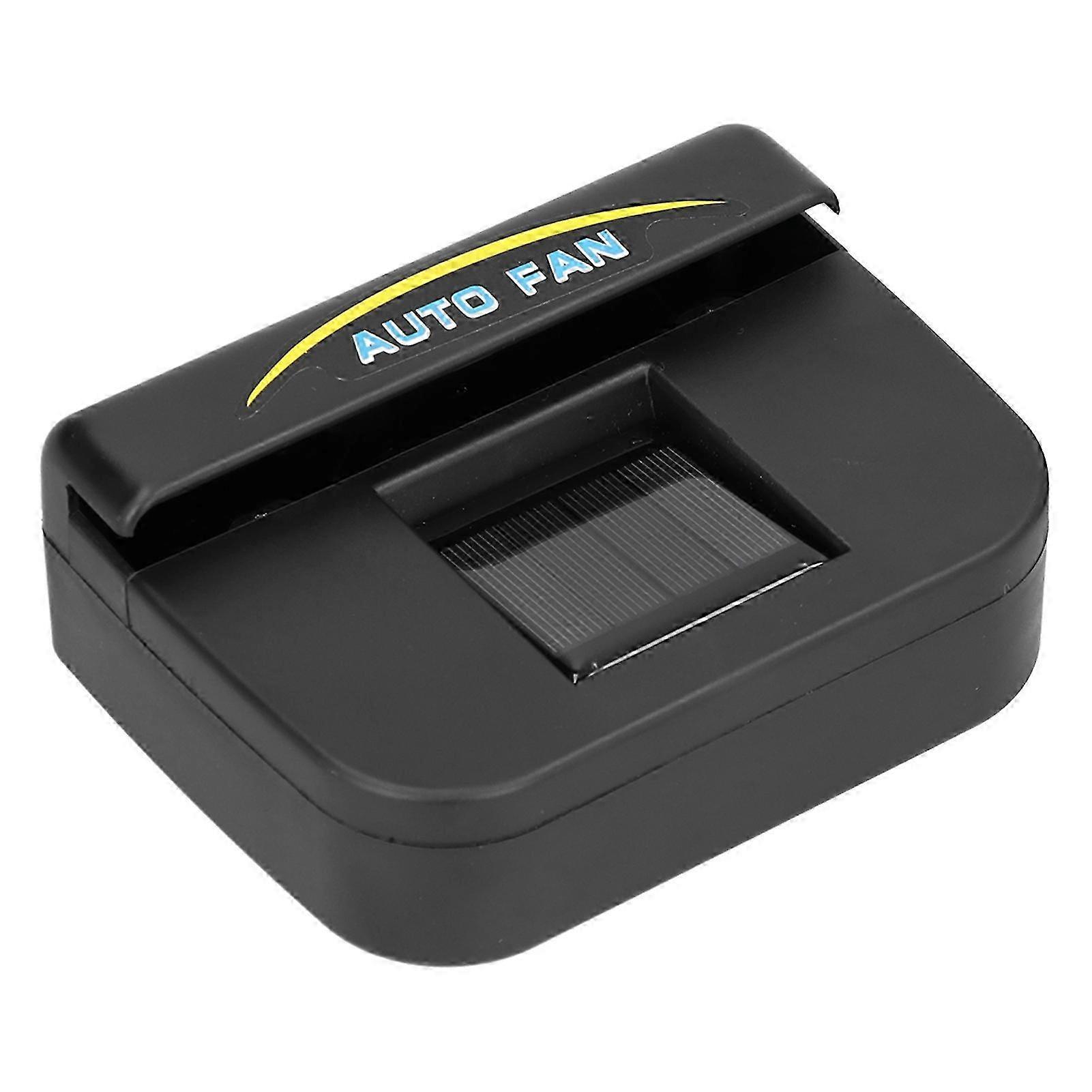 Solar Powered Vehicle Exhaust Fan for Energy Efficient Car Cooling and Ventilation Device