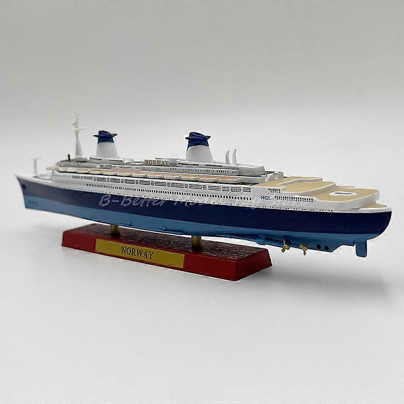 1:1250 Diecast Barco Modelo de Juguete HMHS Britannic Norway Ocean Liner  Cruiser Replica Collection