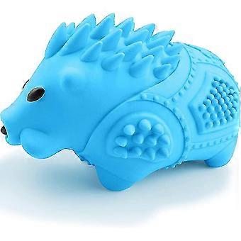 Dog Toy Indestructible, Dog Toy For Large Dogs, Sturdy Squeaky Rubber Chew Toy, Blue