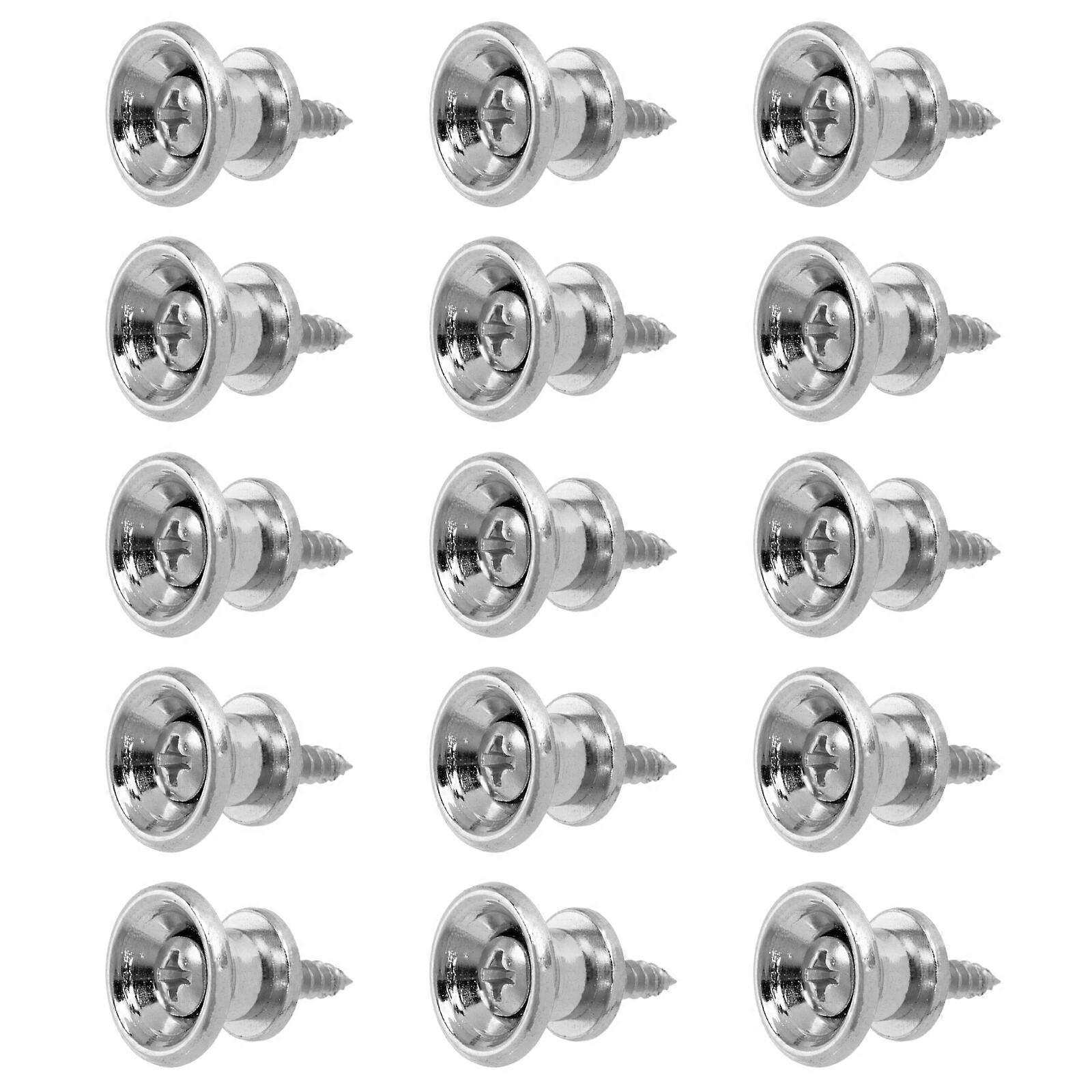 10pcs Electric Guitar Strap Lock Studs Guitar Strap Fixators Guitar Strap Buckle Locks