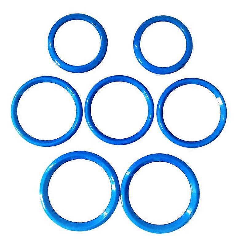 ABS Car Air Condition Air Vent Outlet Ring Cover Trim For For Mercedes Benz A W177 B W247 GLB X247 CLA C118 GLA H247 2020-2024