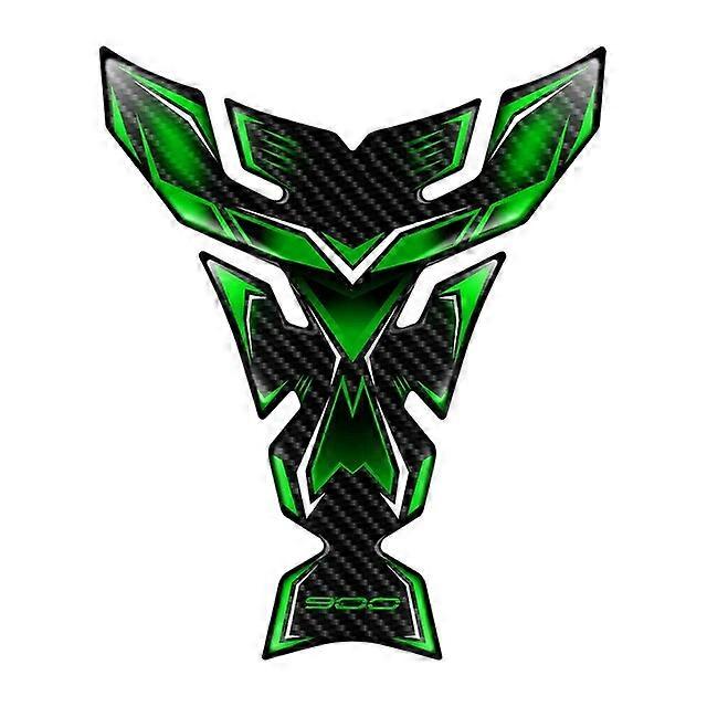 אופנוע תלת מימד סיבי פחמן מדבקת מיכל דלק כיסוי מכסה גז שמן מדבקות מגן אביזר עמיד למים עבור קוואסאקי Z900 Z900 2021עטיפות רכב