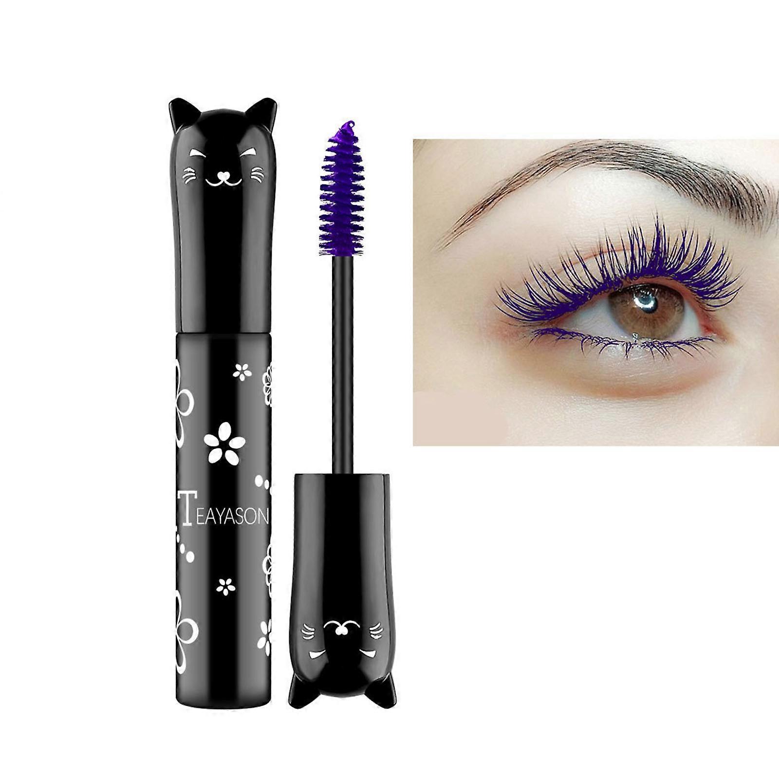 Färgad Vattentät Mascara Färgglad Mascara Vattentät Långvarig Mascara