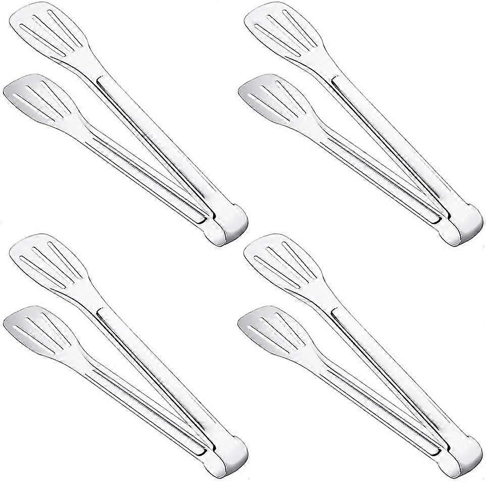 4pcs Stainless Steel Kitchen Clips Serving Clips Buffet Clips