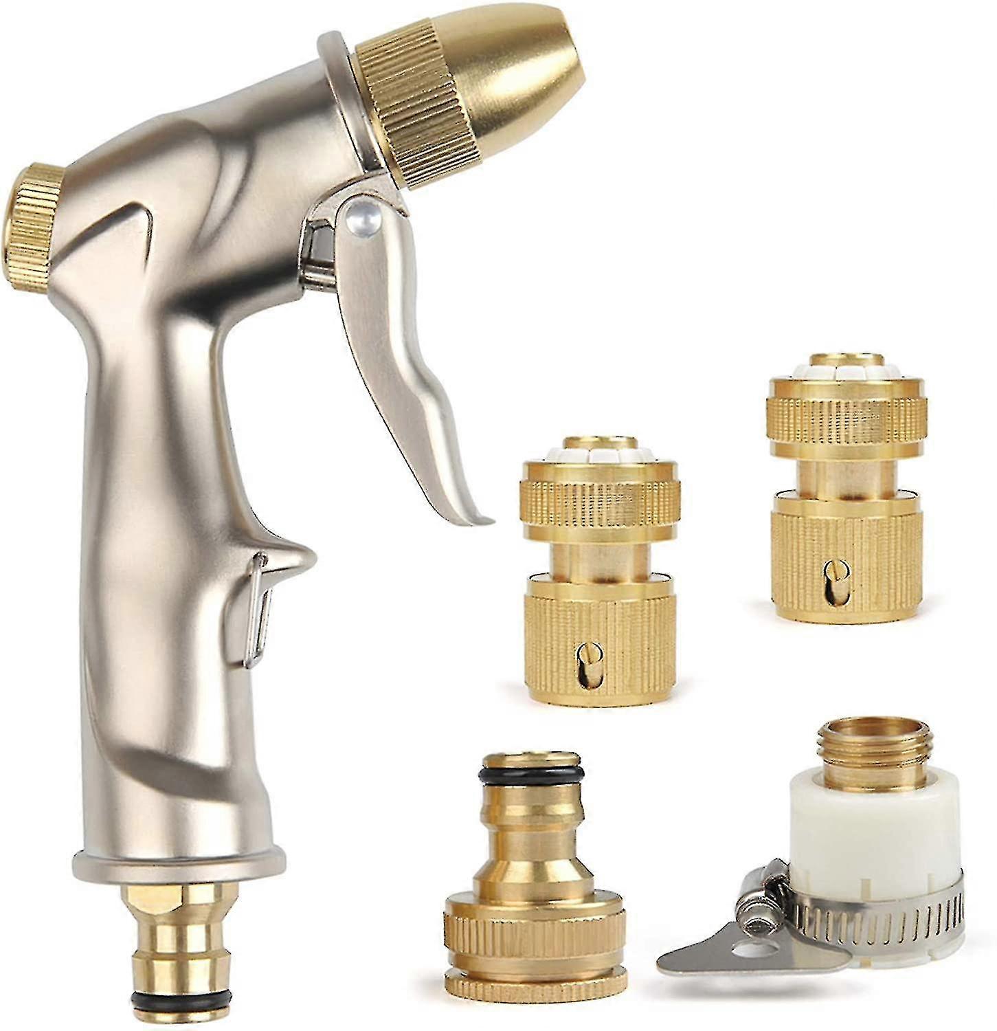 حديقة دش الضغط العالي حديقة بندقية رش، حديقة معدنية اليد دش منظم