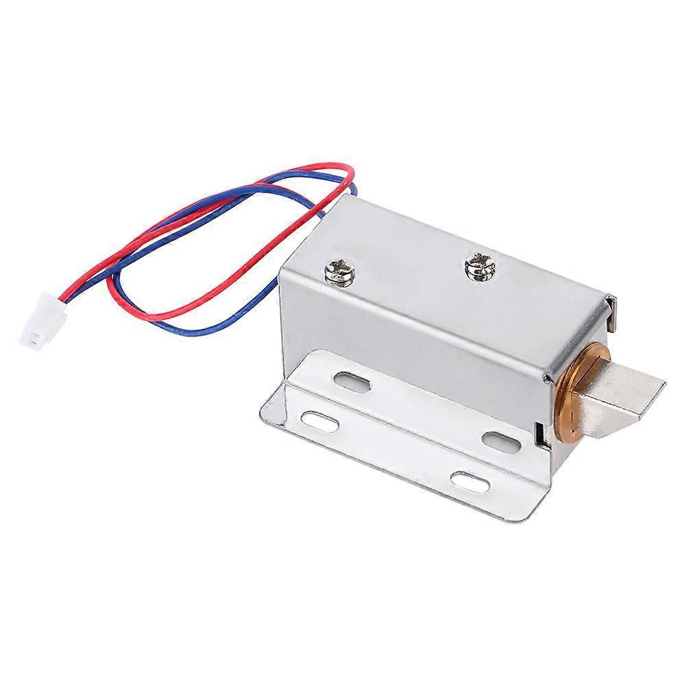 DC 12V Mini Electromagnetic Lock Assembly Kit Hardware compatible with Door Window Cabinet Drawer
