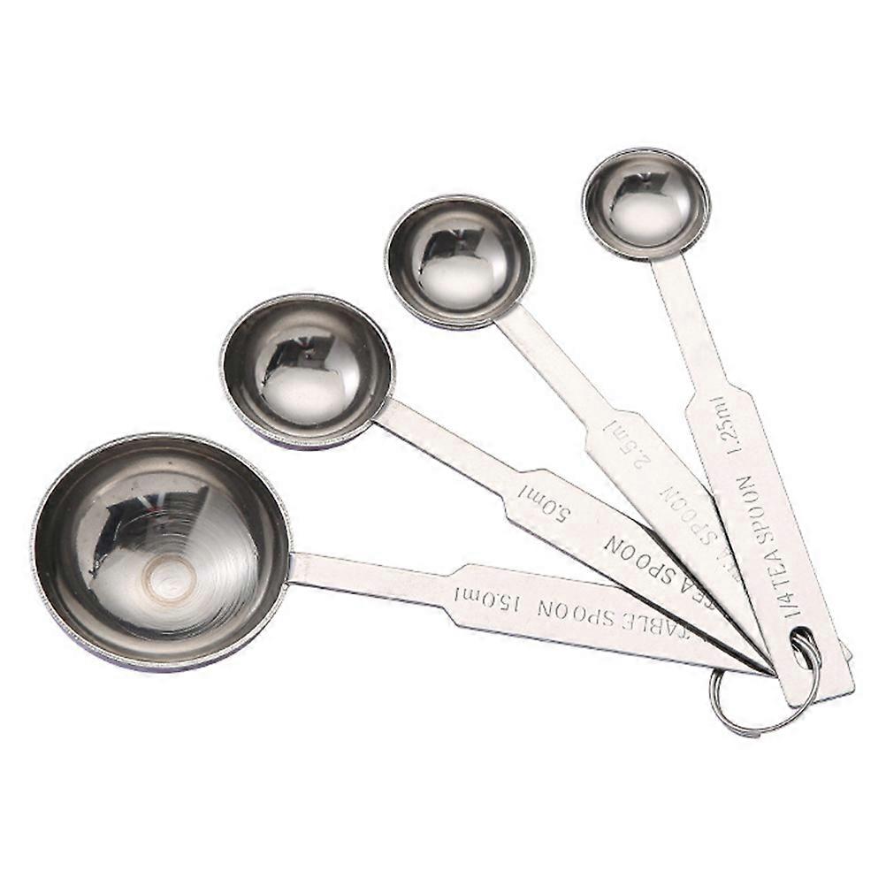 4 Pcs Measuring Spoon Set Measuring Teaspoon Cooking Measuring Spoon Cooking Spoon