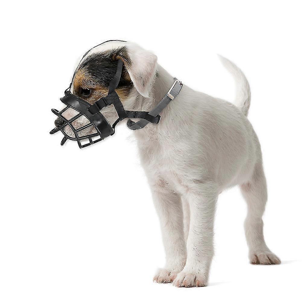 Pet Dog Mouth Muzzles Soft Silicone Adjustable Breathable Dogs Anti Bark Bite Chew Muzzle Training