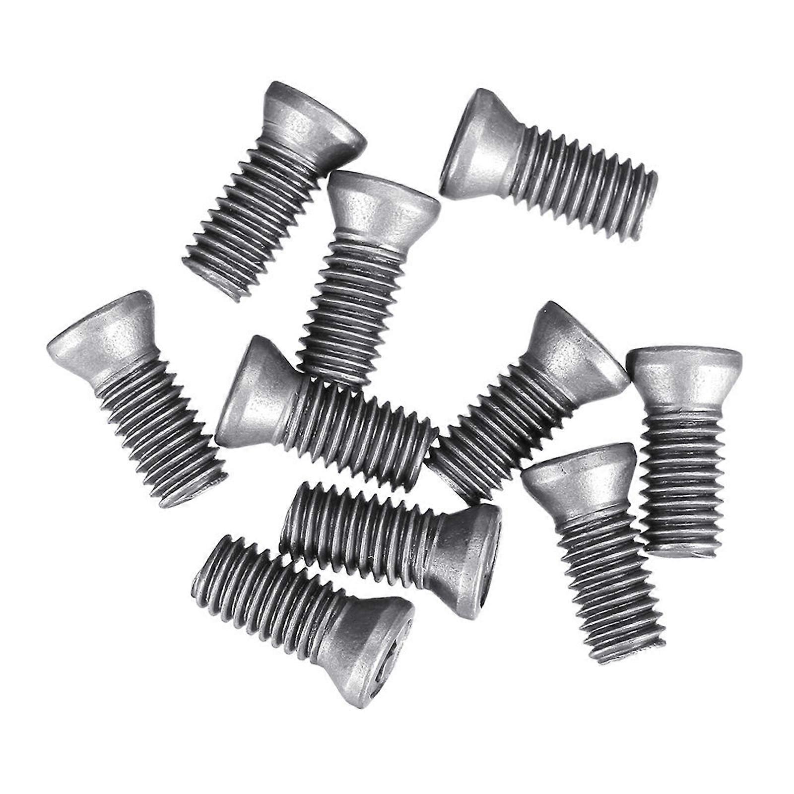 100% New Upgraded Durable Wood Turning Tool with Carbide Insert and Torx Screws for External Turning - 10pcs M5 Screws