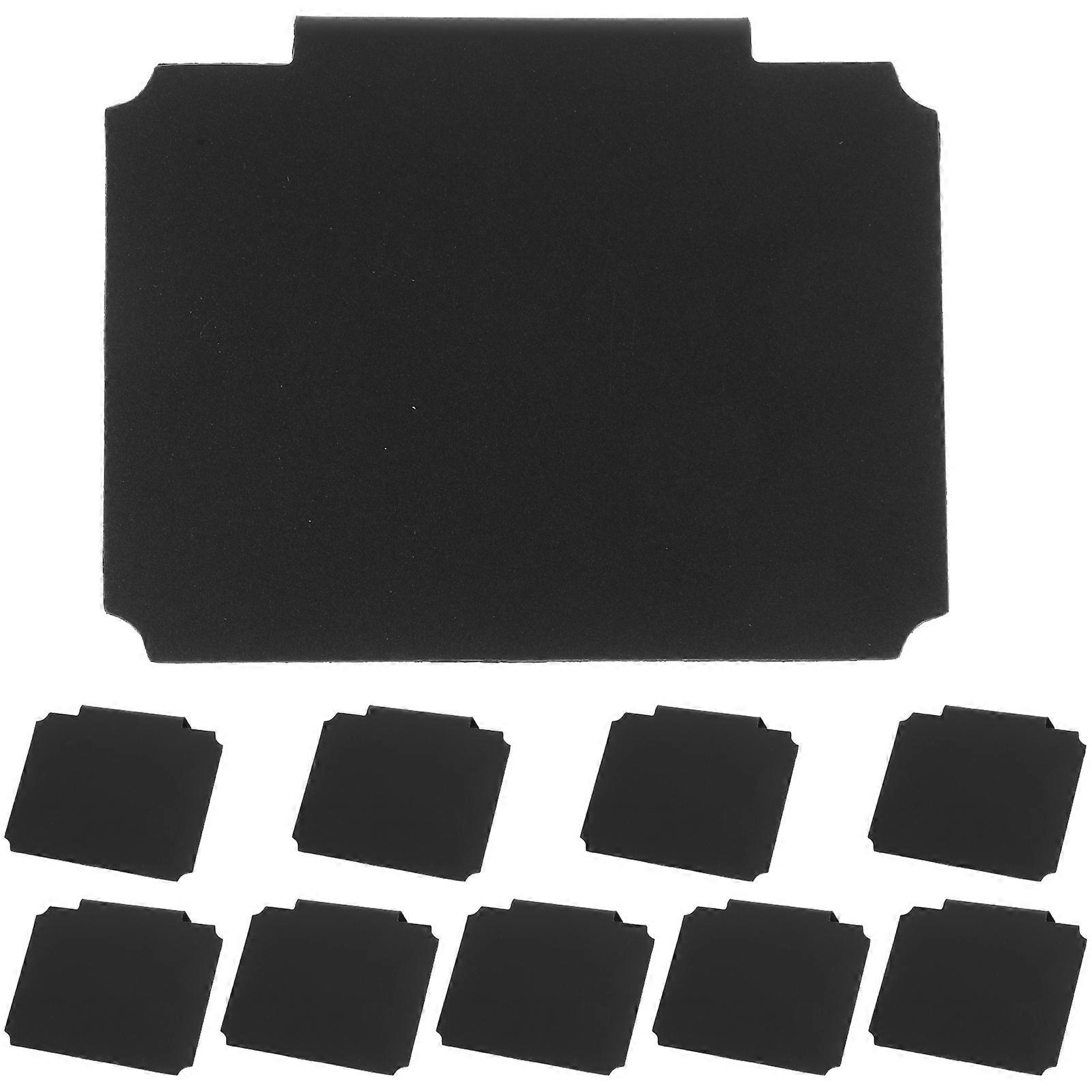 10Pcs Basket Labels Clips Removable PVC Clips Writable Price Labels Clips Store Accessory