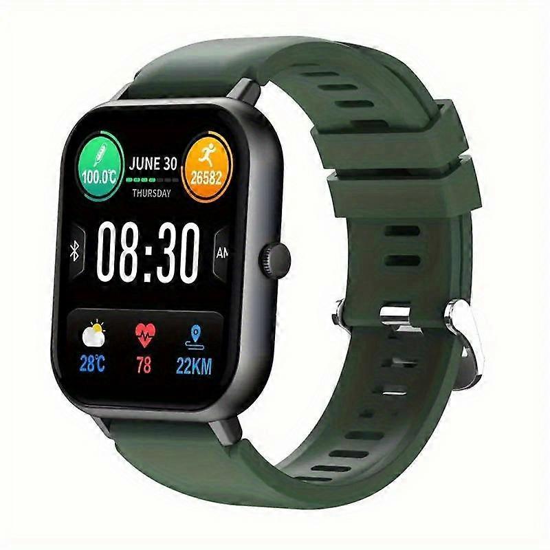JUEGE* Smart Watch (Answer/Make Call) For Android And IPhones, 1.83'' Full Touch Screen Metal Body Wireless Voice Calling Smart Watch With 100+Sport M