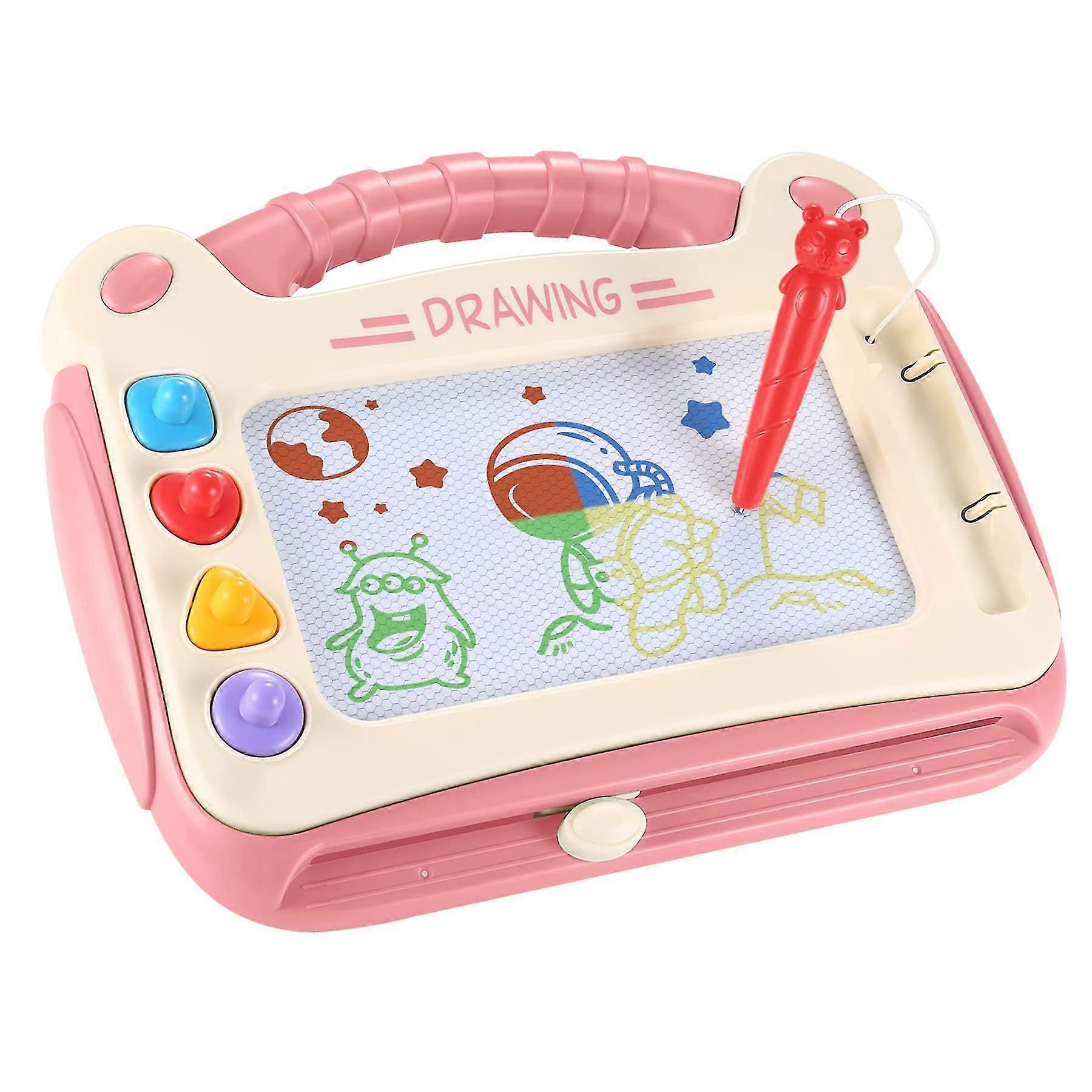 For 2024 Learning Toys for Toddlers - Magnetic Drawing Board, Travel Size for Kids, Educational and Fun Learning Tools