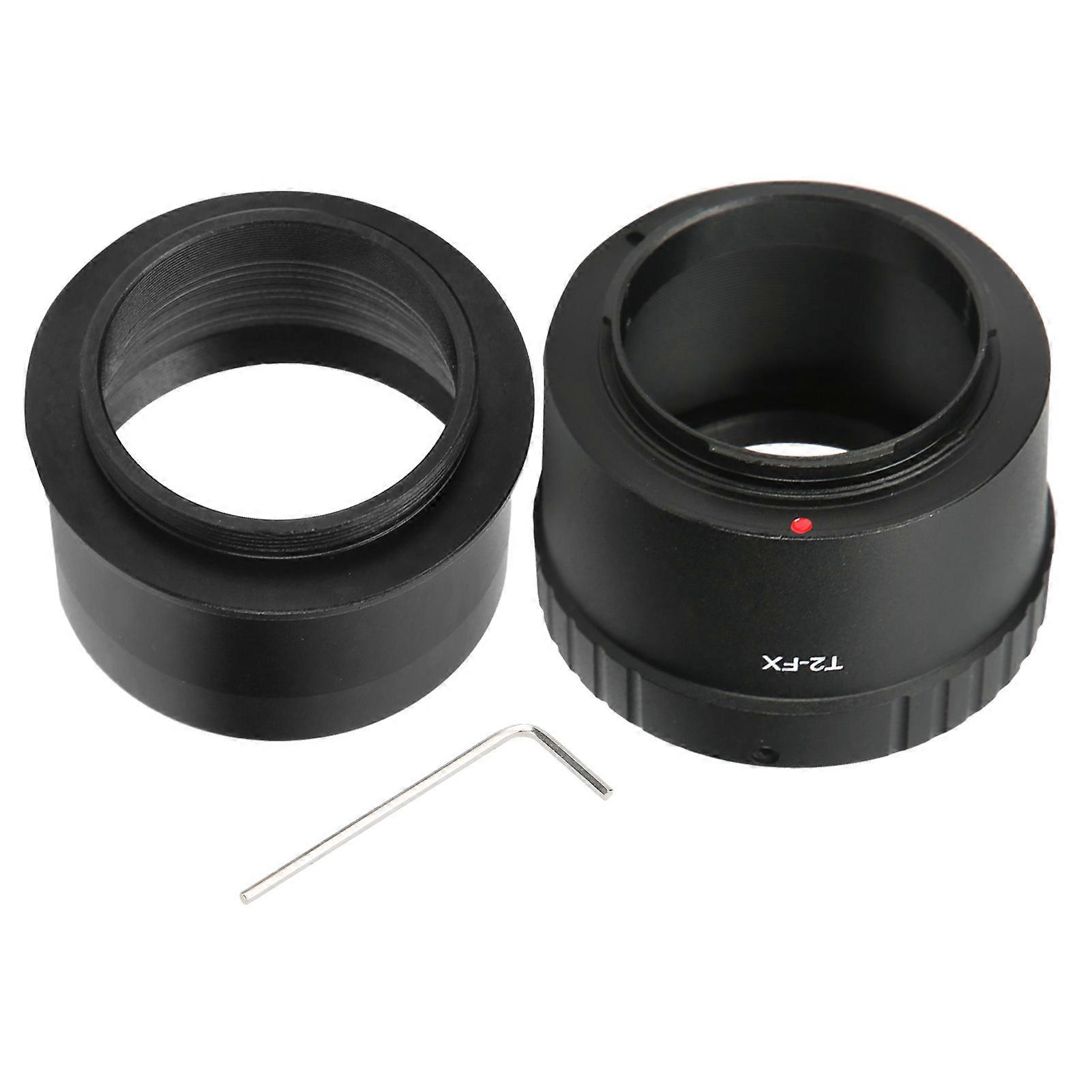 2 inch Telescope T-Mount Adapter and Lens Adapter Ring for Fujifilm FX Camera