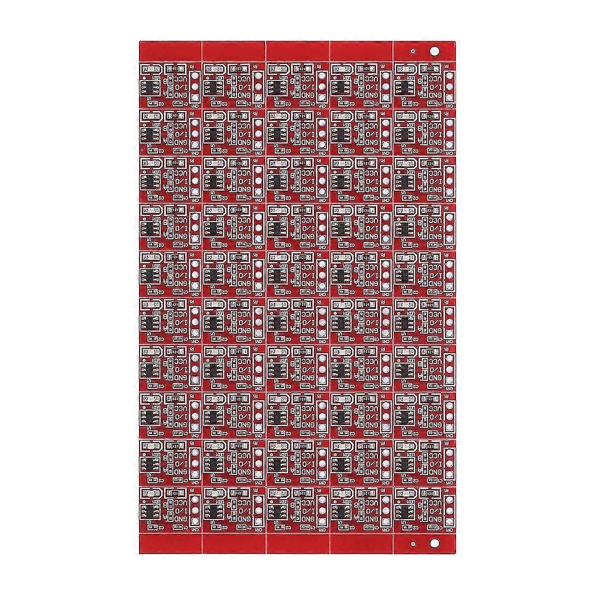50pcs Ttp223 Touch Button Modular Self-locking Jog Capacitive Switch Single-channel Transformation