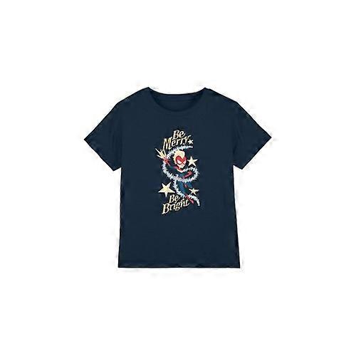 Captain Marvel Childrens/Kids Be Merry Be Bright T-Shirt
