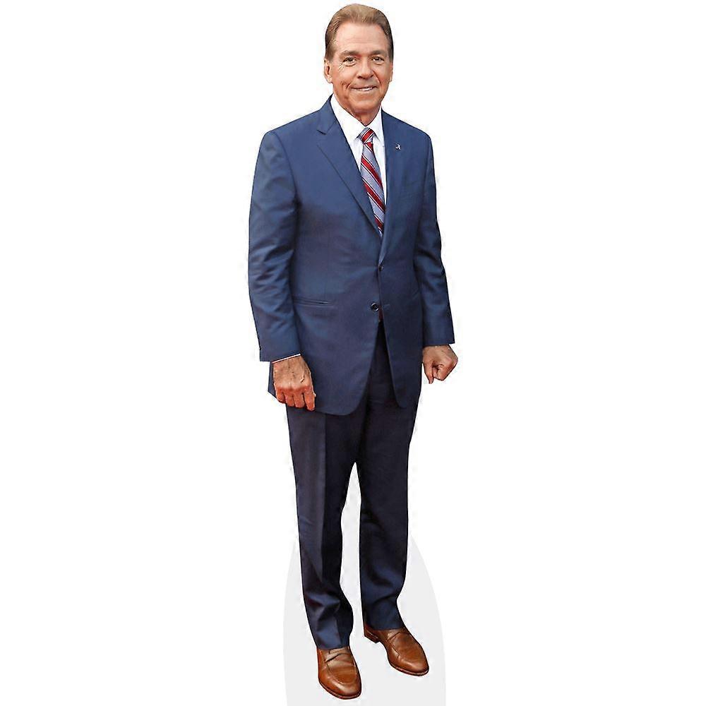 Nicholas Saban (Blue Suit) Cardboard Cutout (lifesize OR mini size). Standee. Stand Up.