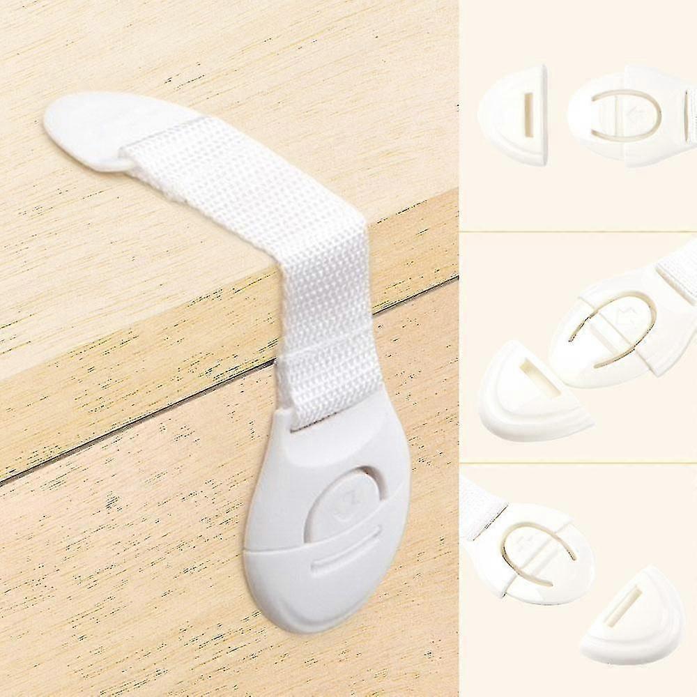 Baby Safety Locks Guards Security Blocker Padlock Compatible With Baby Safe Protection