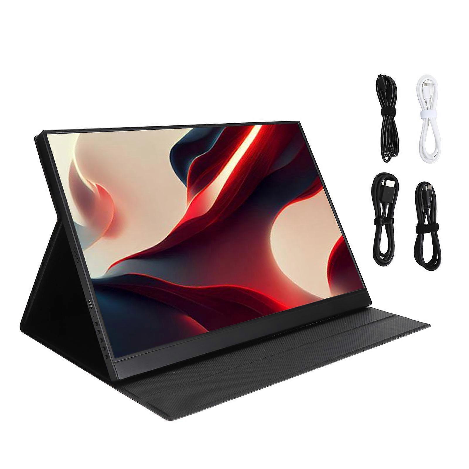 16 Inch Portable Display 4K 3840x2400P Slim Lightweight 60Hz Refresh External Second Screen for PS5 for Switch Laptop Phone