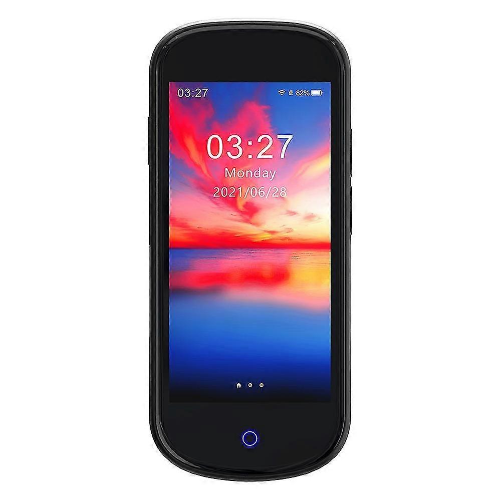 V12 4G Smart Translator - Tradução Online/Offline/Fotografia, Ecrã Tátil de 4 polegadas, Preto
