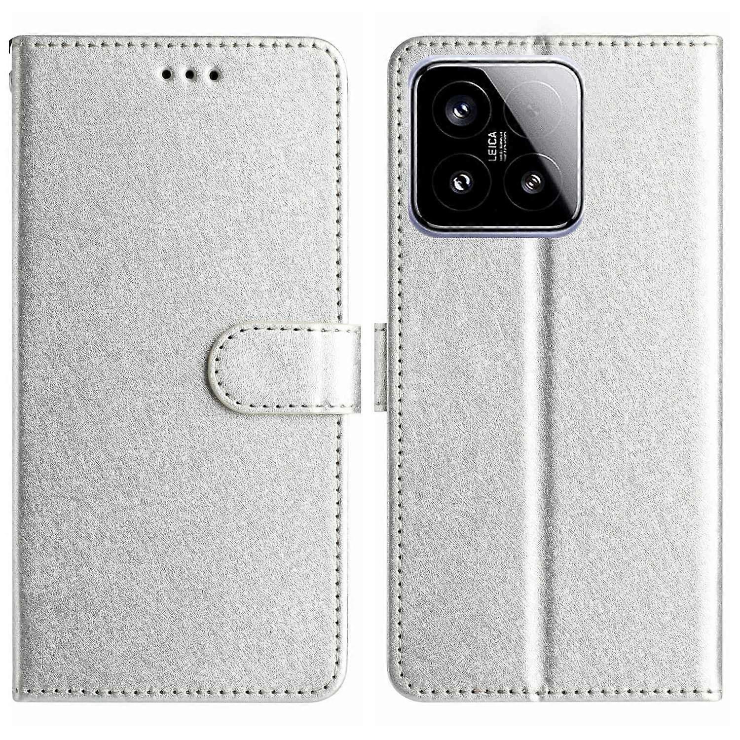 Silk Texture Leather Phone Case For Xiaomi 15