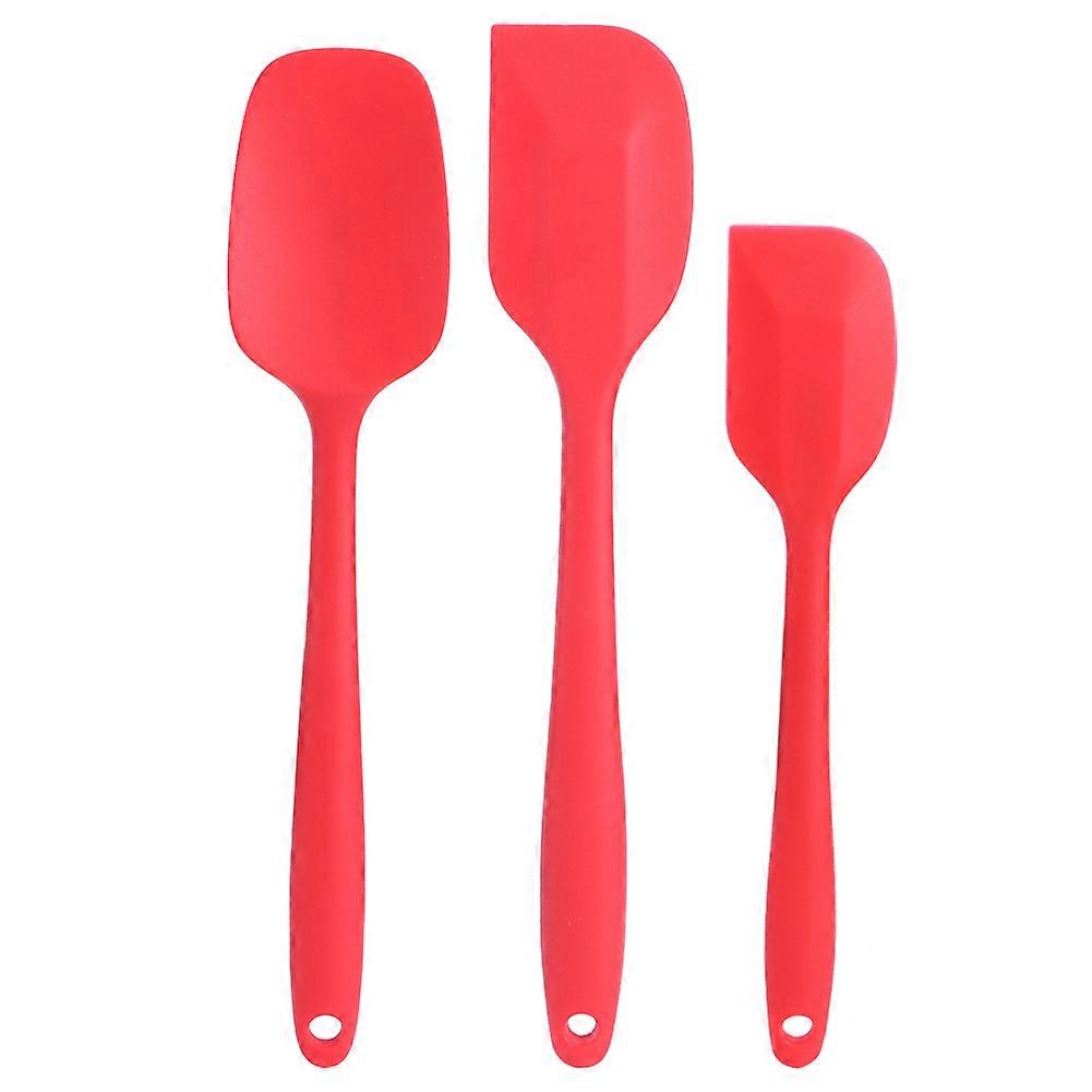 Silikonspatel Set Grädde Smörskrapa Non-stick Kök Matlagning Bakredskap