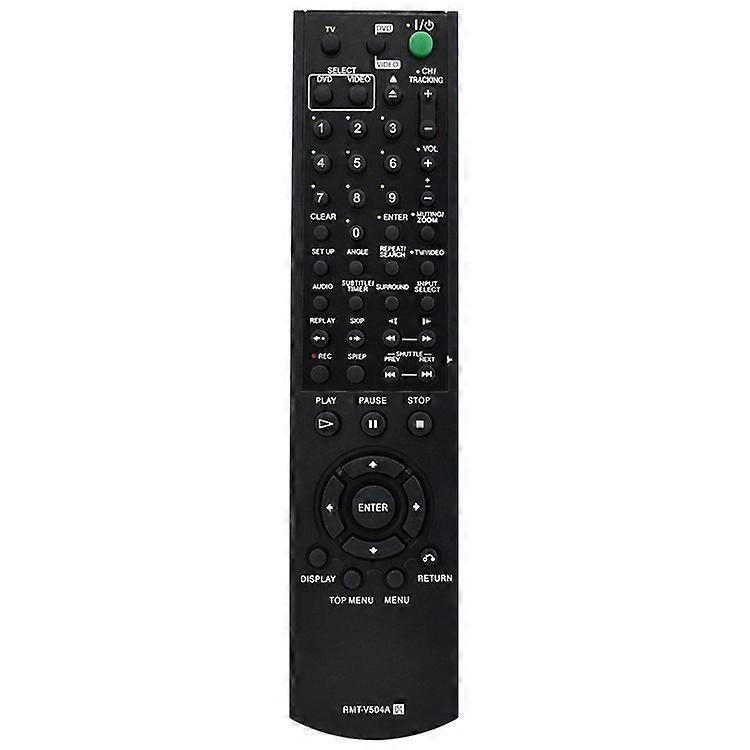 RMT-V504A Controller Compatible For Sony DVD Plastic Replacement Remote Control