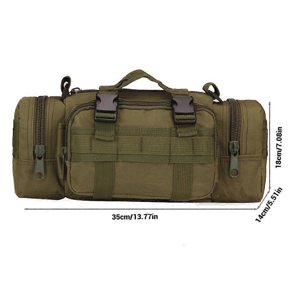 Ulkona armeijan vyötärölaukut patikointiin ja retkeilyyn