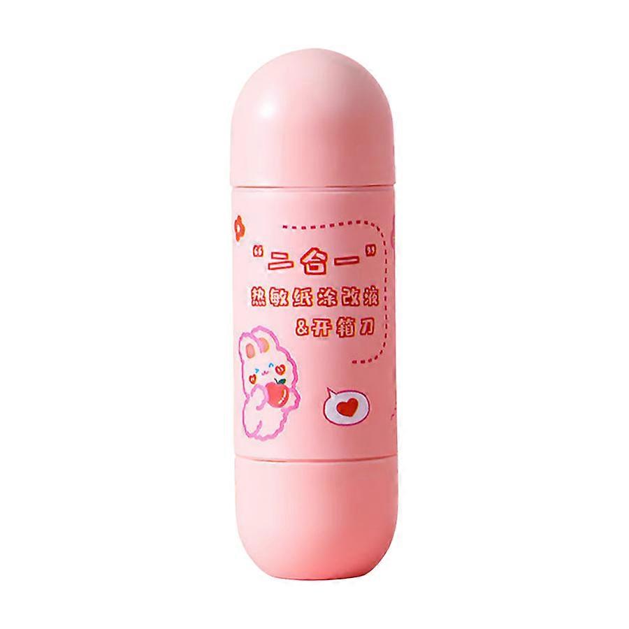 Roller Stamp & Box Opener Pink 20ml Privacy Tool