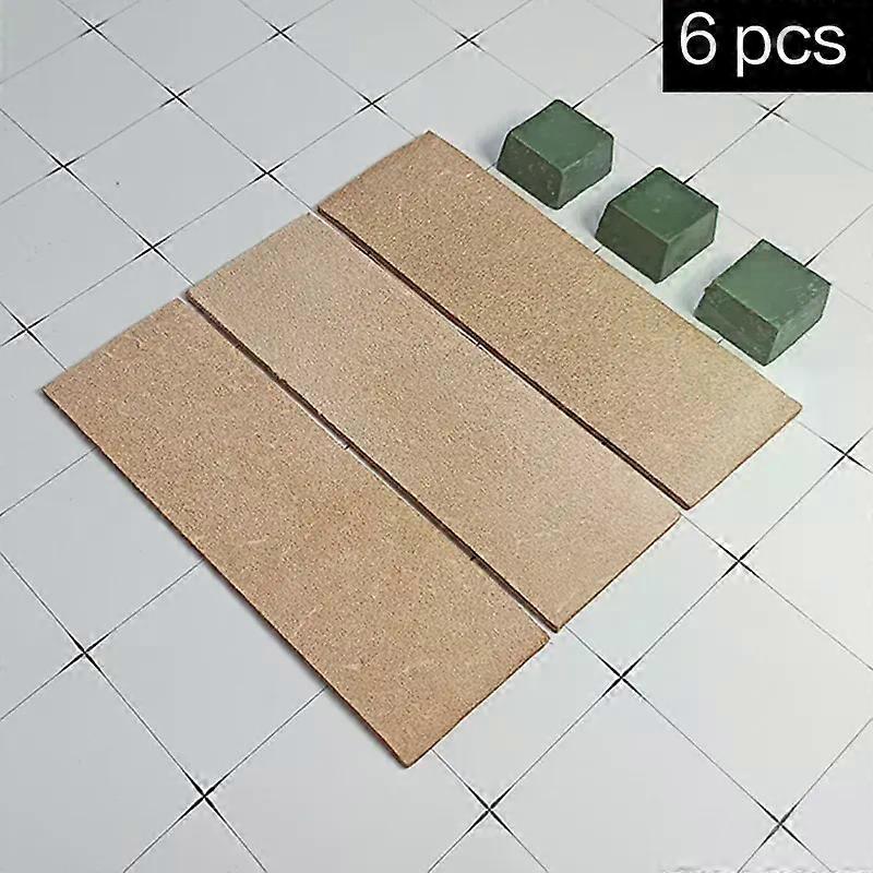 Gaibosi Leather Article Polishing Fixed Angle Sharpener Tool Leather Set Honing Strop Cutter Cowhide Polish Belt Grinding Sharpening Wax