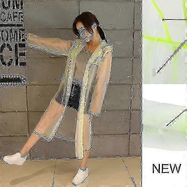 Women's Clear Eva Raincoat