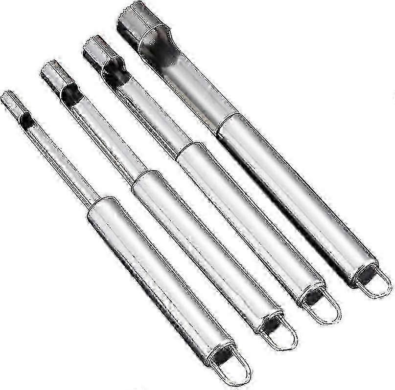 Set Di 4 Noccioli Di Mele In Acciaio Inox Per Mele E Pere Argento p20241126403