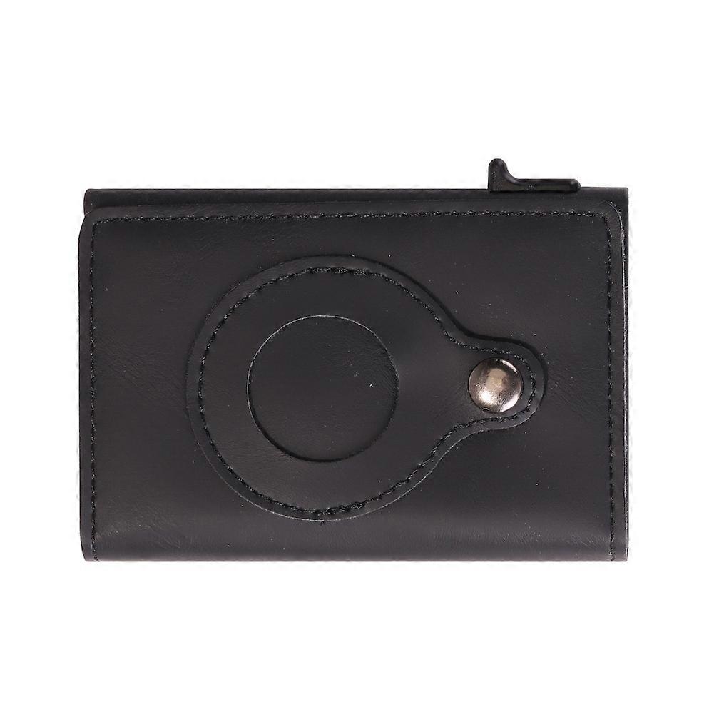 Anti Rfid Protection Men Women Credit Card Holder Smart Air Tag PU Wallet Leather Money Leather Thin Wallet Mini Handbag Unisex