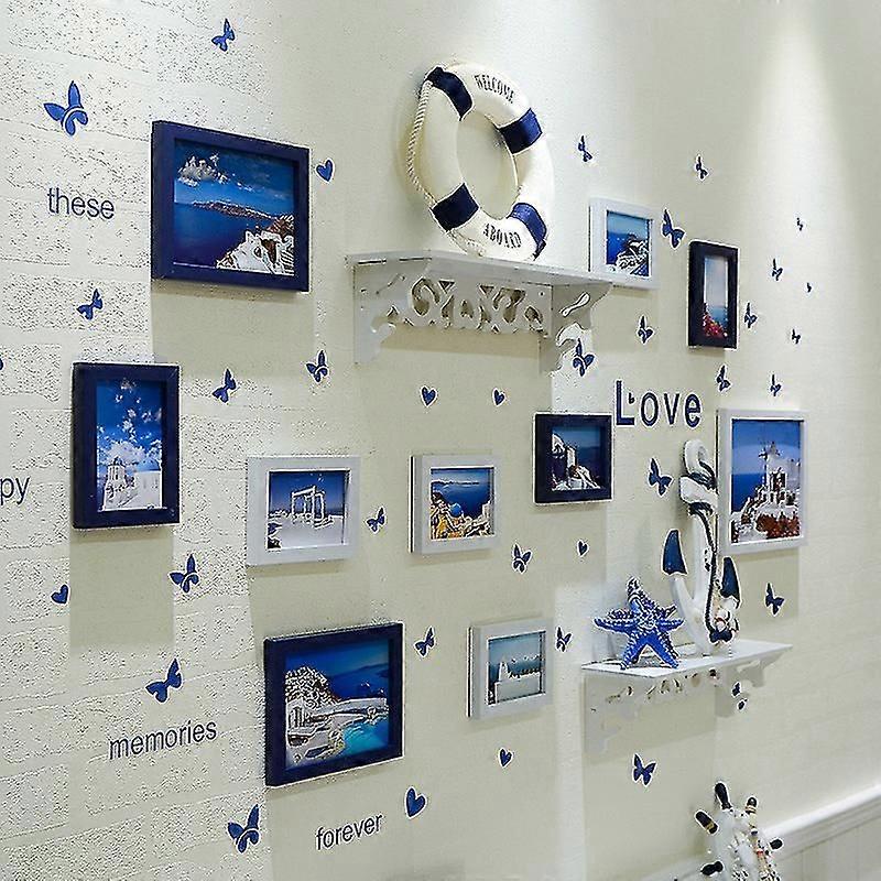 10pcs Photo Frame Wall Hang Picture Claps Solid Wall Nail Non-trace Nail Hooks