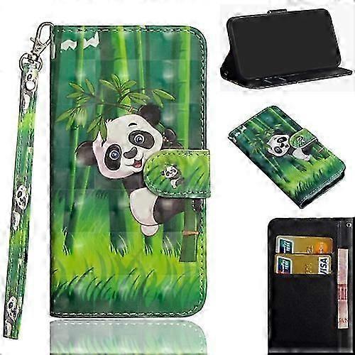 For Nokia 7.2 / 6.2 3D Painting Pattern Horizontal Flip TPU + PU Leather Case