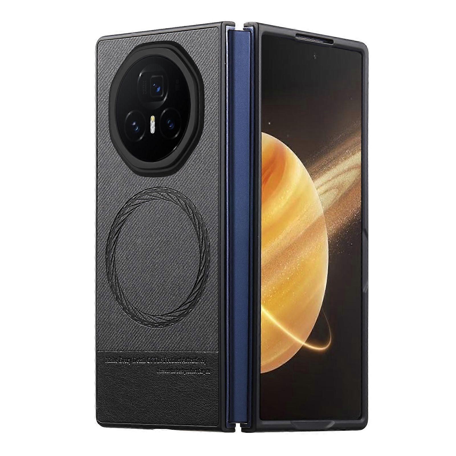 Twill Fabric Leather Skin Phone Case For Honor Magic V3