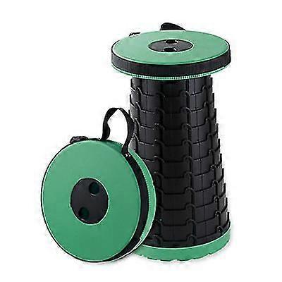 Portable Folding Stool Telescopic Second Generation 210kg Load Kitchen Outdoor Hiking