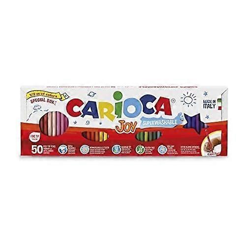 Markers - CARIOCA - Joy - 50 Markers - Fine Tip - Assorted