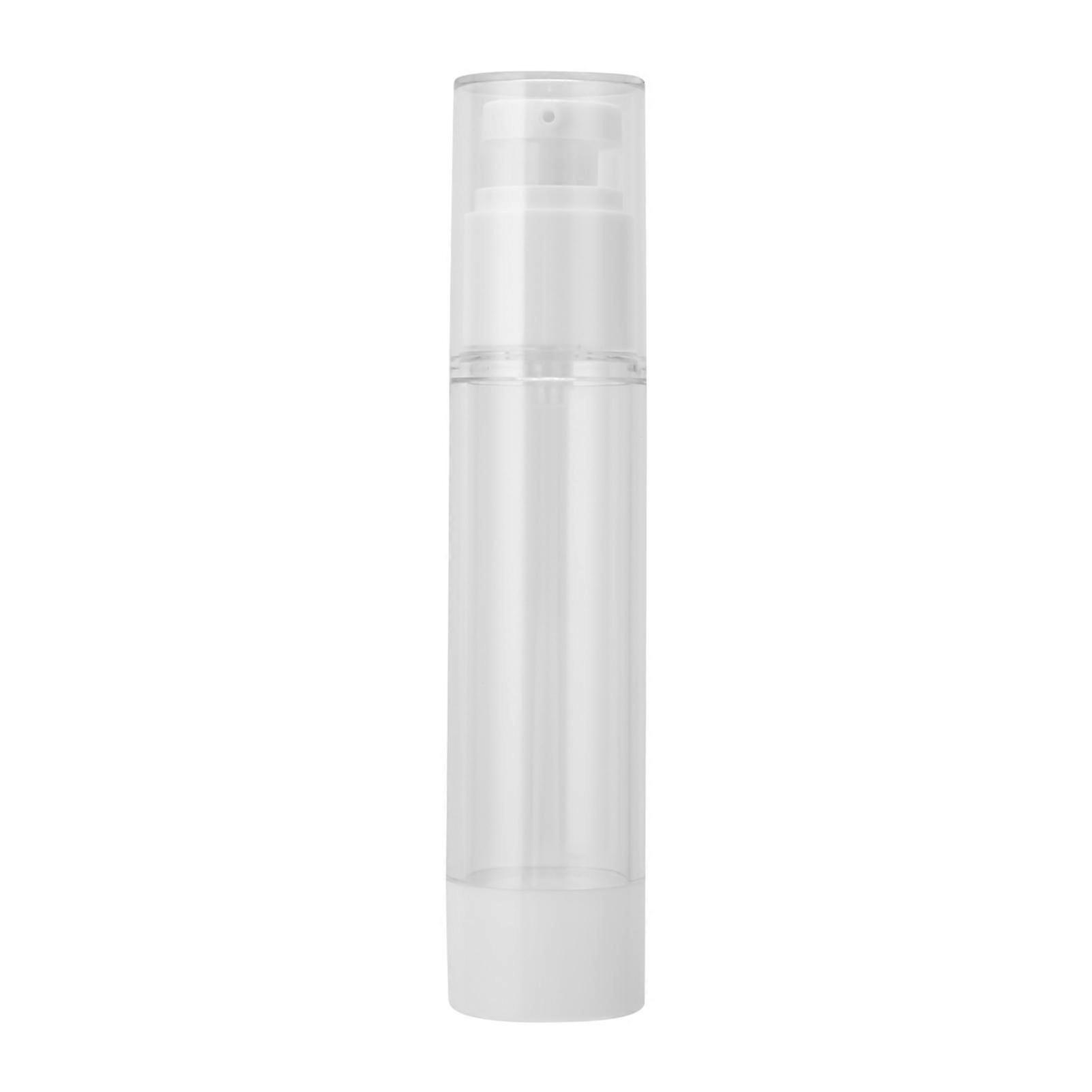 Refillable Travel Pump Bottle Transparent Lotion Container Refillable Plastic Pump Bottle50ml