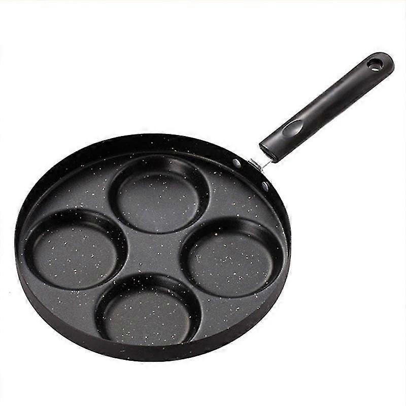 Four-cup egg pan, Maifan stone non-stick pan, multi-function egg pan, compatible with all heat sources
