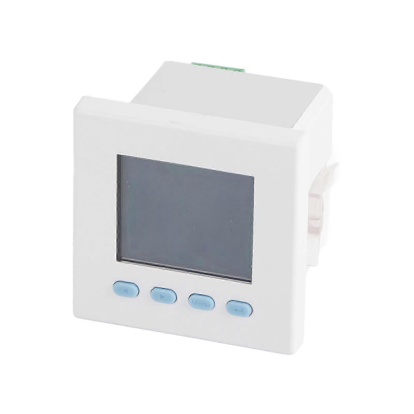 3 Phase Current Voltage Meter LCD Display Ammeter Voltmeter Intelligent Electric Meter AC220V Input