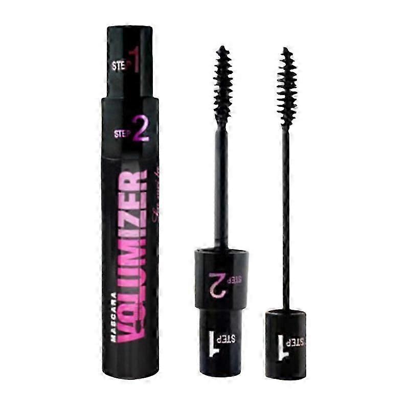 1-3X Lång Tjock Mascara Curl Ögonfrans Dual-Use Vattentät Mascara För Ögonfransförlängning Svarta Tjocka Ögonfransar