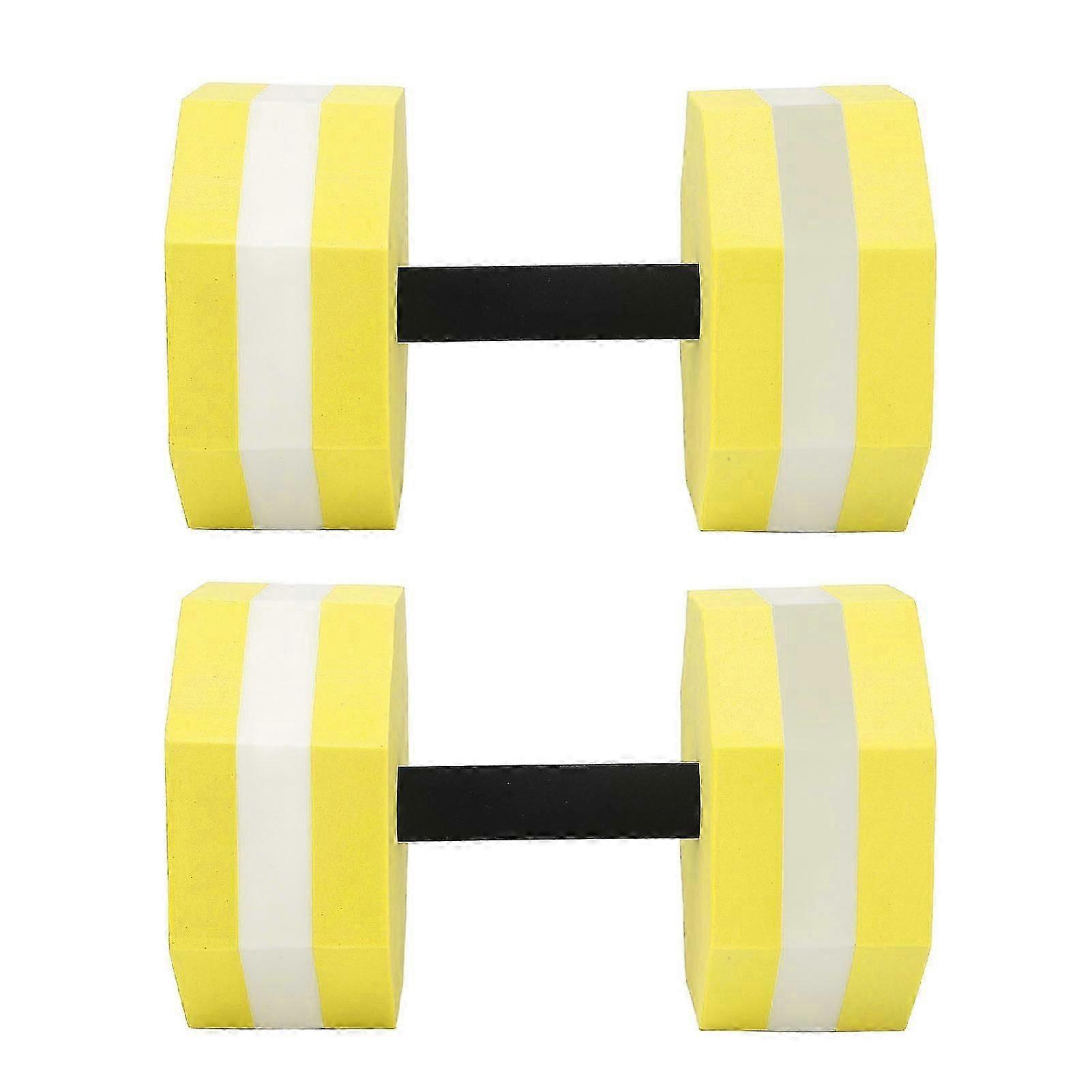 2025 2Pcs High Density EVA Foam Dumbbell Set Aquatic Exercise Dumbbells for Men Women