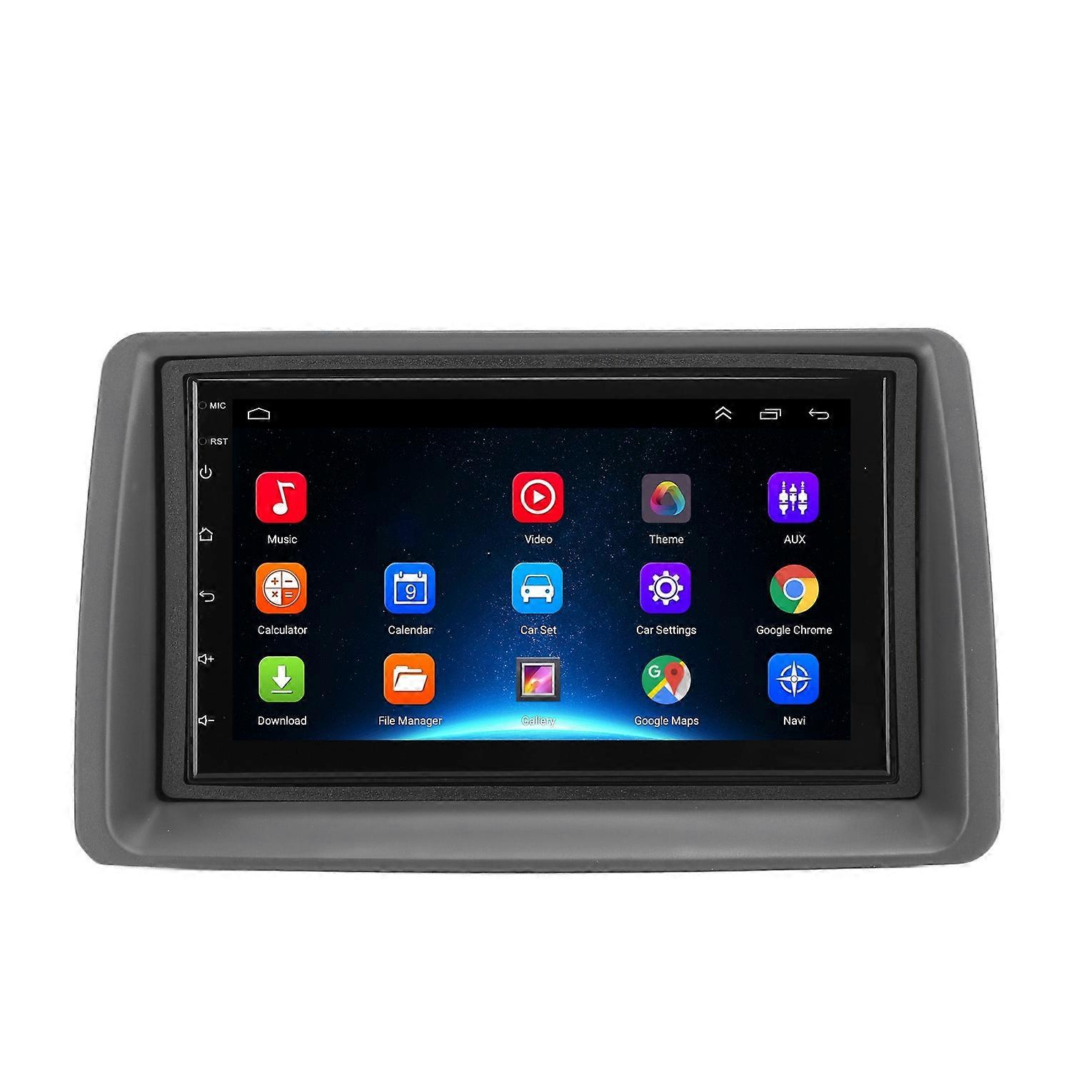 Car Stereo 7in Touch Screen Wifi GPS Navigation Wireless Carplay for Android 12 Replacement for Fiat