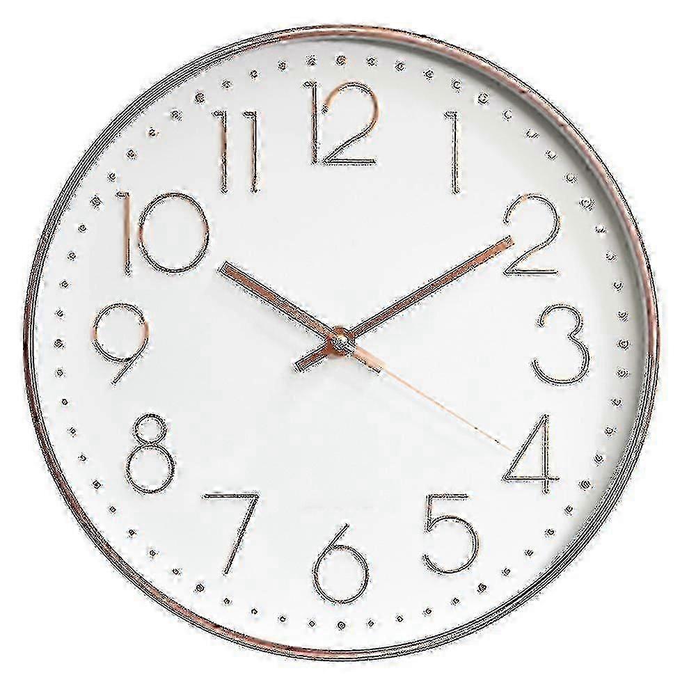Wall Clock Silent Without Ticking Quality Quartz-