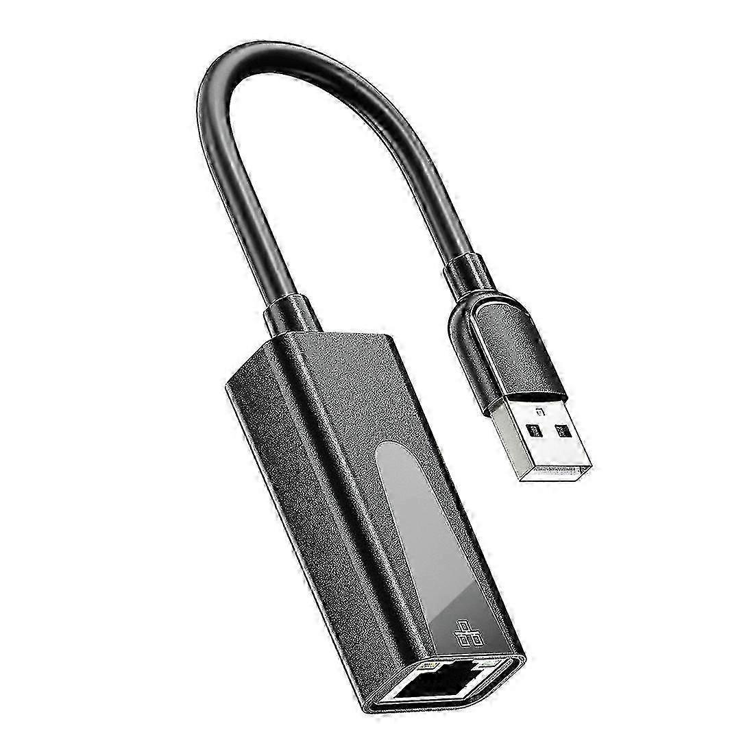 Usb Ethernet Usb2.0 To Rj45 1000mpbs Lan Adapter Usb2.0 Network Card Usb To Rj45 Ethernet Network A FP