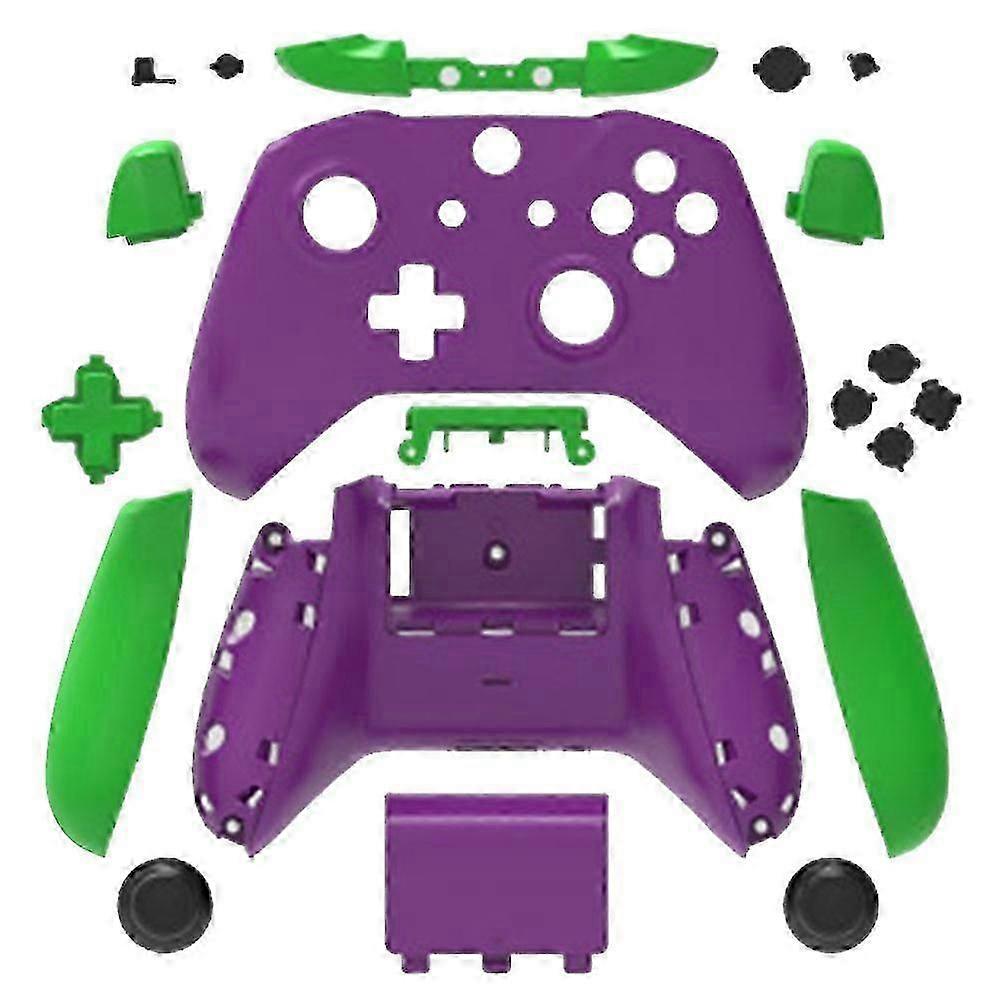 Complete Protection Case Housing Replacement Parts For Xbox One Wireless Controller Handle Hemp Surface Protective Shell