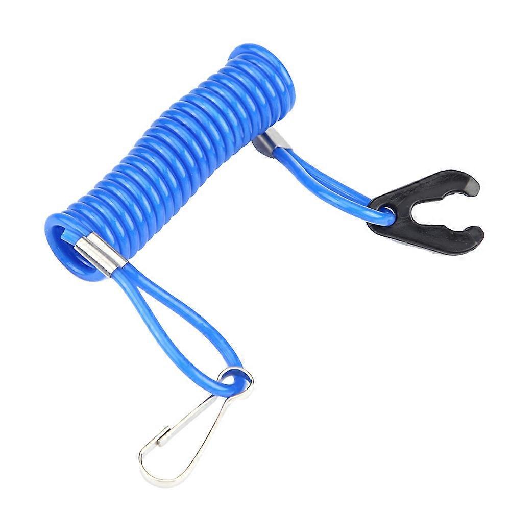 2 pcs Outboard Engine Ignition Emergency Kill Stop Switch Safety Tether Lanyard for Yamaha