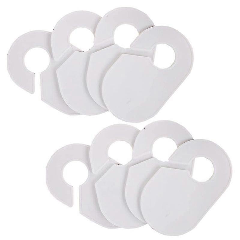 10Pcs Size Dividers Large Blank Hangers Closet Dividers Baby Closet Size Dividers Hanging Tag Label