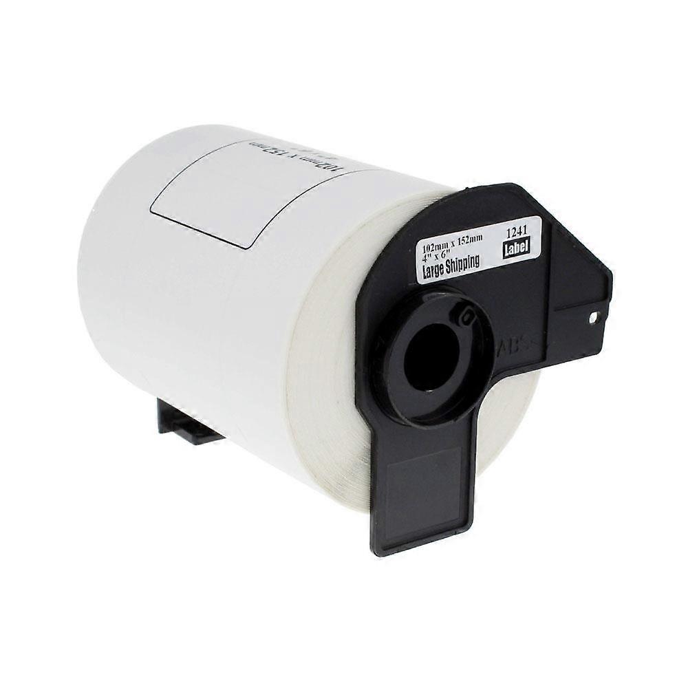Go Inks Compatible DK-11241 Roll of Labels for Brother, 1 Pack (Labels: 200, Size: 102 x 152 mm)