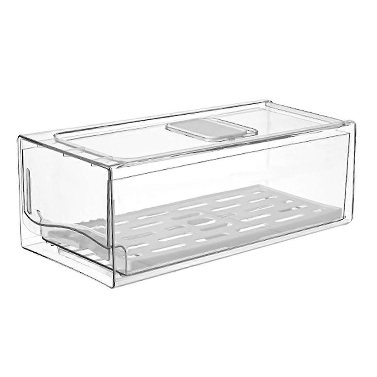 Refrigerator Organizer Bins with Pull Out Drawers Produce Drawer Set